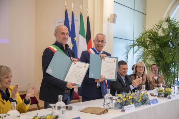 C&eacute;l&eacute;bration du jumelage entre Anglet et Fermo