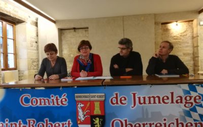 L&rsquo;ACJL à l&rsquo;assemblée générale du comité de jumelage de Saint-Robert (19)