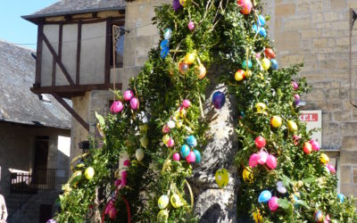 Les fontaines de Pâques fleurissent