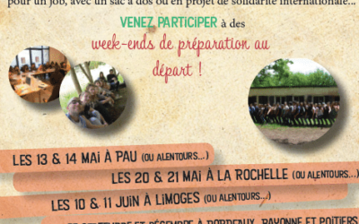 Week-end de préparation au départ à la mobilité internationale