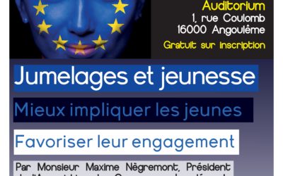 Conférence « Jumelages et jeunesse : mieux impliquer les jeunes, favoriser leur engagement » animée par l&rsquo;ACJL