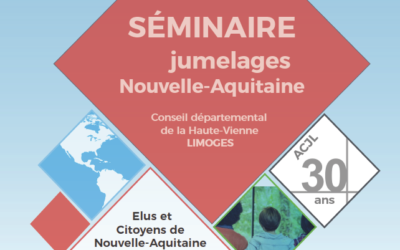 Séminaire sur les jumelages en Nouvelle-Aquitaine le 18.11.2017 : toutes les infos !