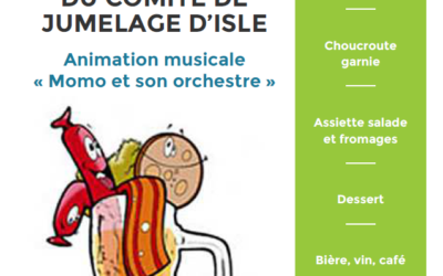 Soirée choucroute du Comité de Jumelage d&rsquo;Isle