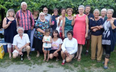 Rencontre inter comités de jumelage à Saint-Robert le 15 juillet dernier