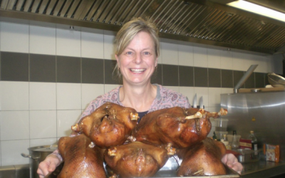 Repas avec une chef allemande de renommée mondiale le 11 novembre 2017