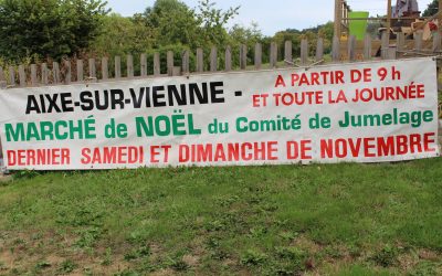 Marché de Noël à Aixe-sur-Vienne les 25 et 26 novembre