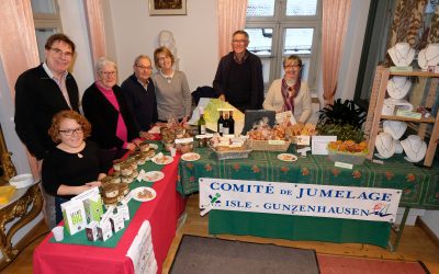 Première participation au marché de Noël de Gunzenhausen pour le jumelage d&rsquo;Isle