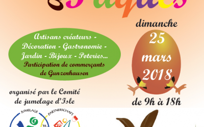 Le comité de jumelage d&rsquo;Isle organise son 2e marché de Pâques