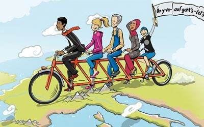 Concours d&rsquo;idées pour citoyens européens : On y va – auf geht&rsquo;s – let&rsquo;s go!