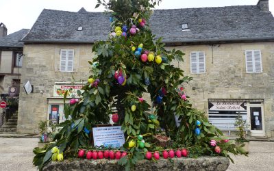Une belle fontaine de Pâques à Saint-Robert