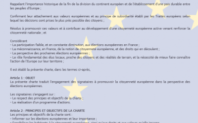 La Ville de Limoges s&rsquo;engage pour l&rsquo;Europe