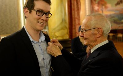 Notre Président médaillé pour son engagement