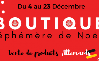 Boutique éphémère de Noël : une réussite !