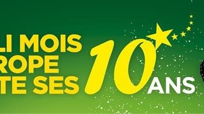 Inscrivez vos actions pour les 10 ans du Joli Mois de l’Europe en Nouvelle-Aquitaine !