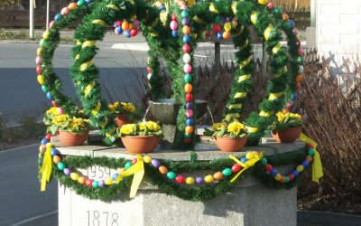La tradition des fontaines de Pâques respectée en 2019