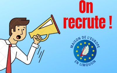 La Maison de l&rsquo;Europe en Limousin recrute un(e) chargé(e) d&rsquo;évènement