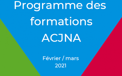 Nouveaux webinaires 2021 ACJNA : Programme février/mars