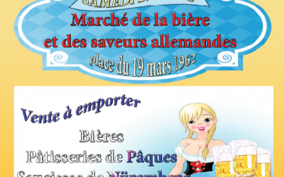 Marché de la bière et des saveurs allemandes le 27 mars à Ambazac