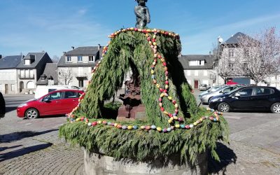 Fontaine de Pâques à Egletons