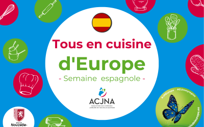 Joli mois de l&rsquo;Europe 2021 – Semaine espagnole – Partage de la recette du cours de cuisine