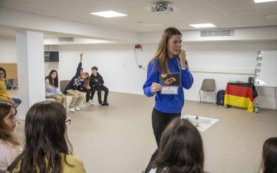 Accueil de la Mobiklasse à Anglet début janvier