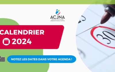 Le calendrier des rendez-vous 2024 de l&rsquo;ACJNA