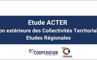 Questionnaire – Étude sur l&rsquo;Action extérieure des Collectivités Territoriales de Nouvelle-Aquitaine