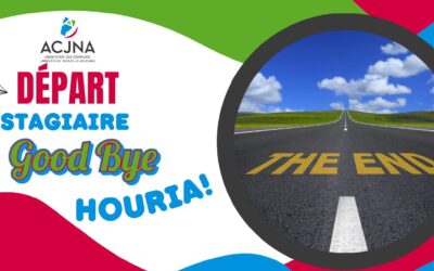 Clap de fin pour le stage d&rsquo;Houria à l&rsquo;ACJNA