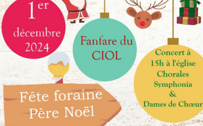 Marché de Noël à Isle le 1er décembre 2024